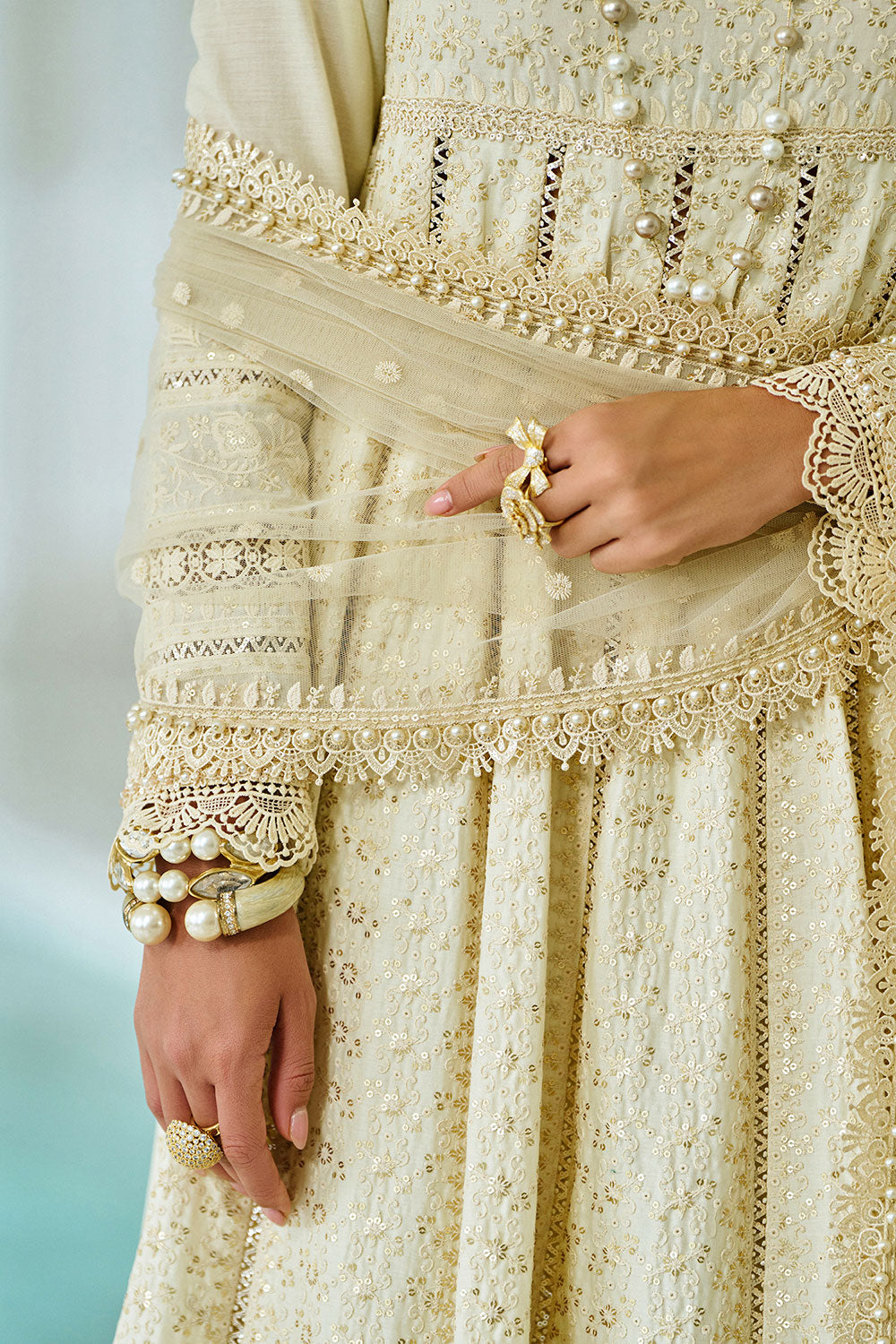 Design 1A Luxury Lawn Eid Edition 2026 Unstitched