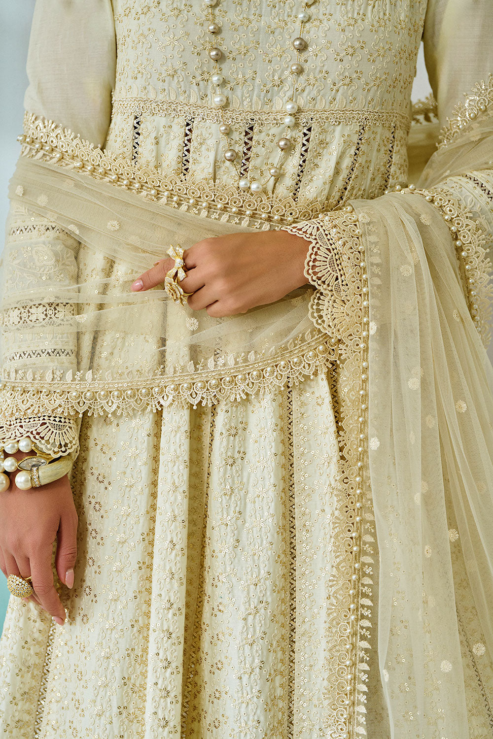 Design 1A Luxury Lawn Eid Edition 2026 Unstitched