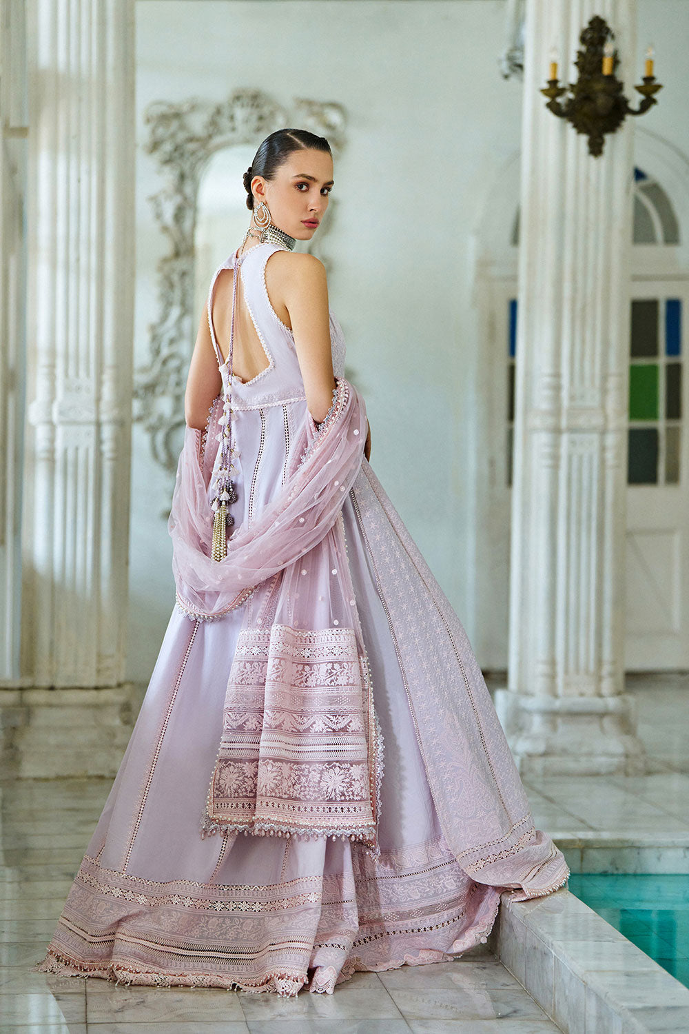 Design 1B Luxury Lawn Eid Edition 2026 Unstitched