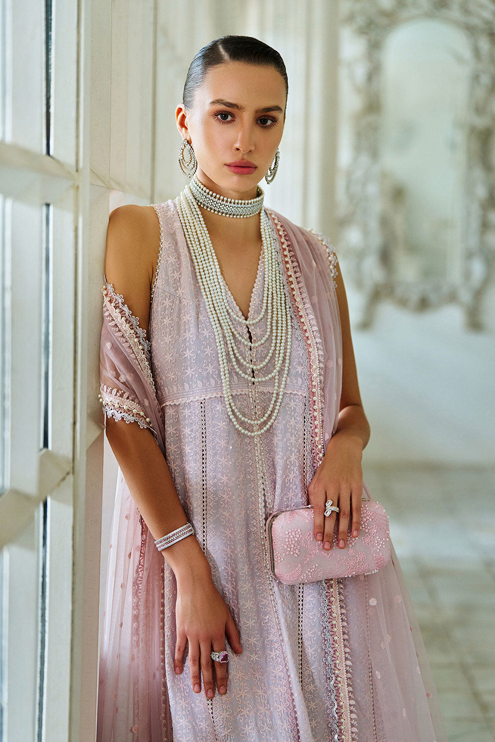 Design 1B Luxury Lawn Eid Edition 2026 Unstitched