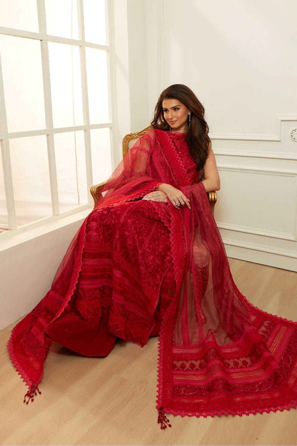 9b Typography Design 9B Luxury Lawn Eid Edition 2026 Unstitched – Sobia Nazir
