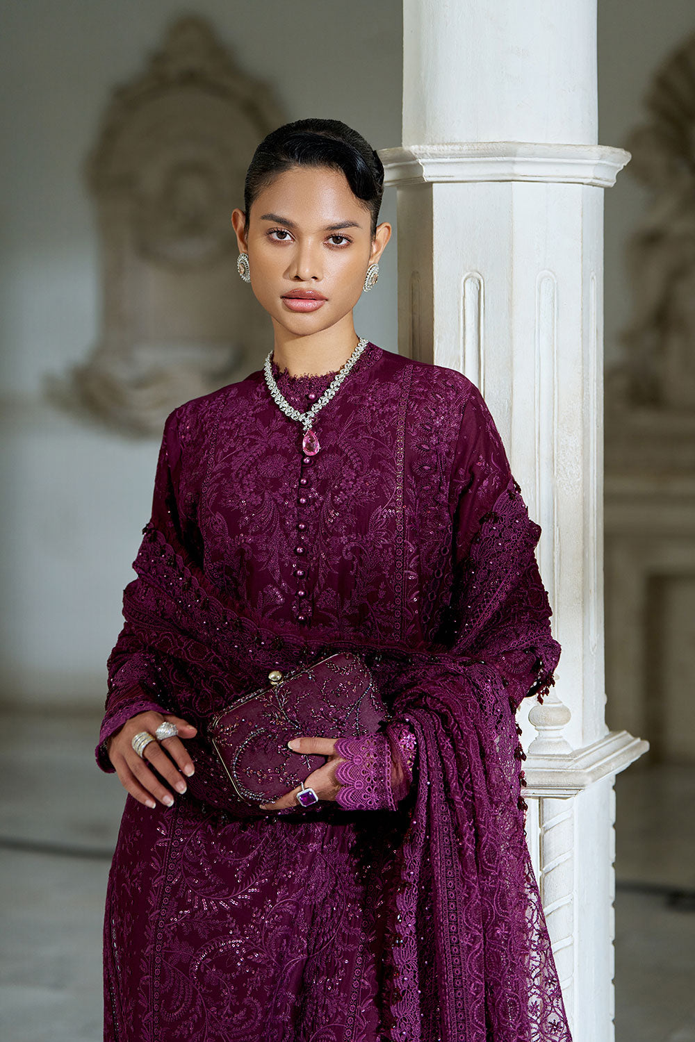 Design 3B Luxury Lawn Eid Edition 2026 Unstitched