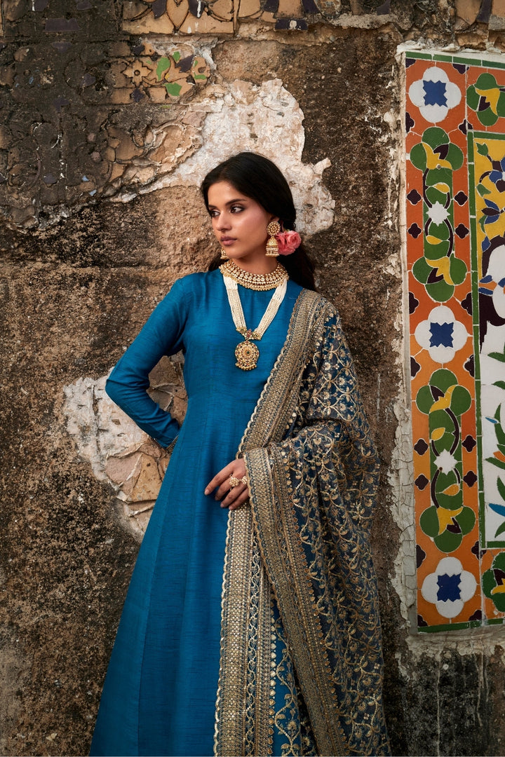 Design 01 - Turquoise - Ranya Festive RTW '25