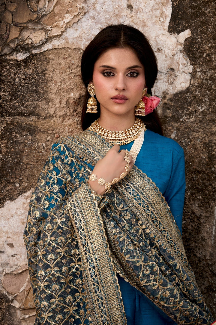 Design 01 - Turquoise - Ranya Festive RTW '25