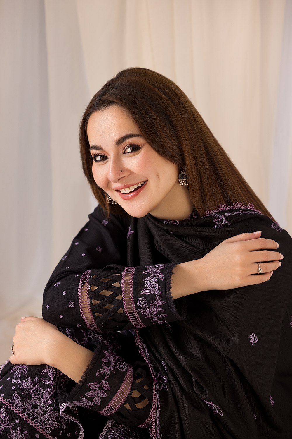 Design 6B Winter Shawl 2024 Unstitched