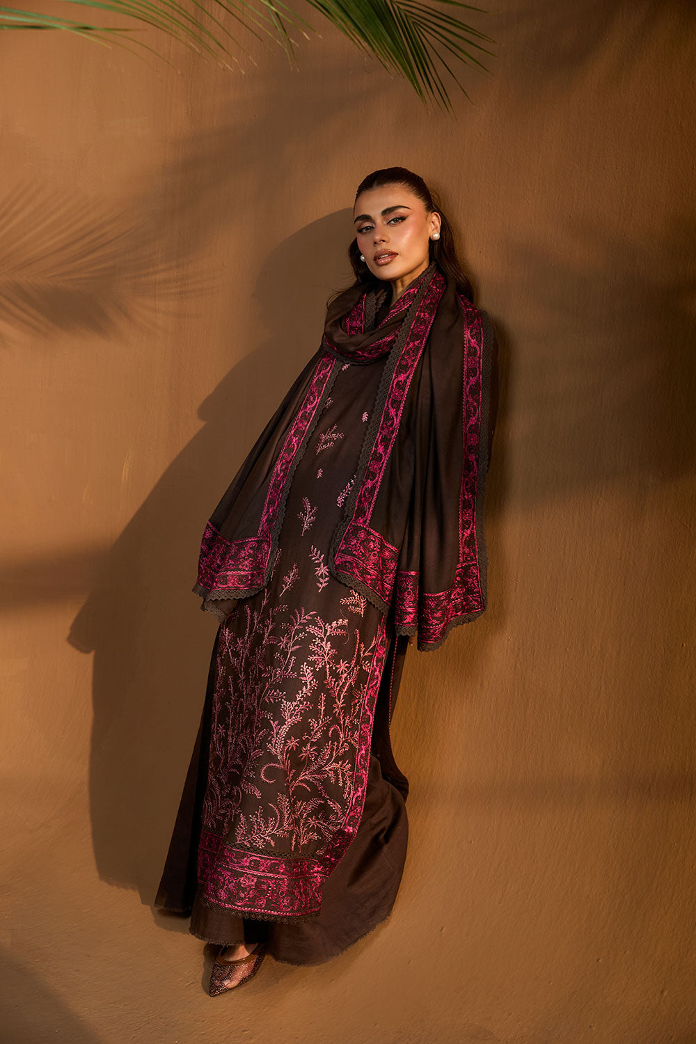 Design 7A Winter Shawl 2025 Unstitched – Sobia Nazir