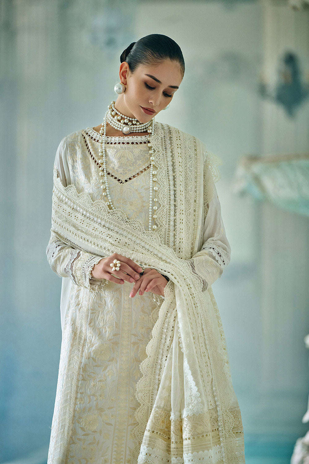 Design 9A Luxury Lawn Eid Edition 2026 Unstitched