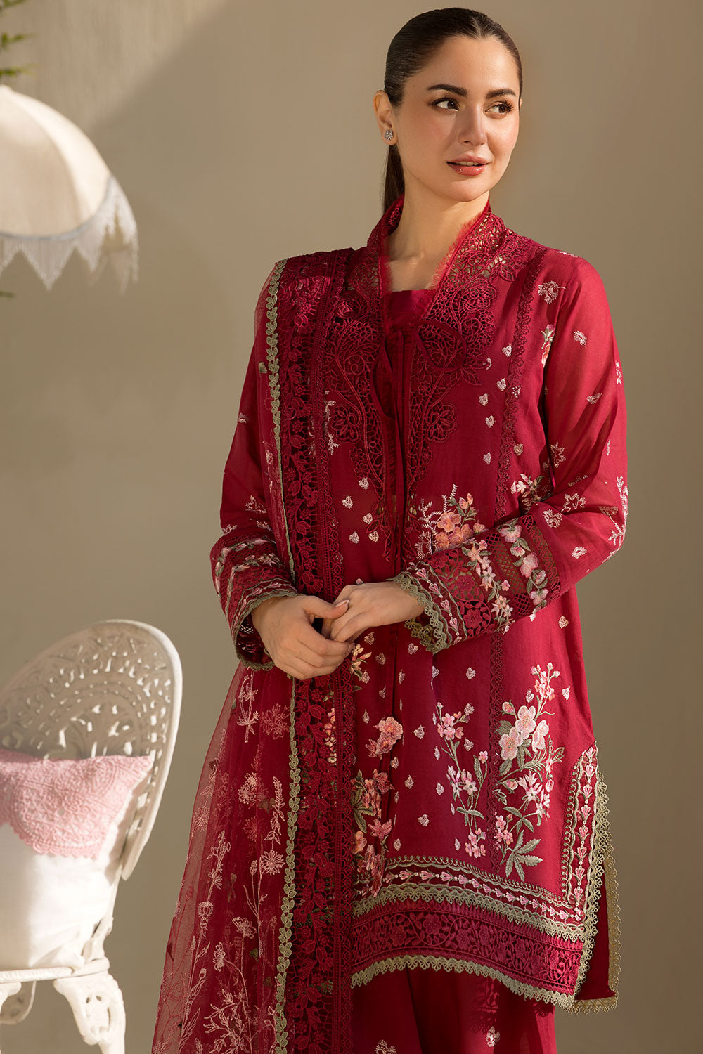 Design 14A Luxury Lawn 2025 Unstitched