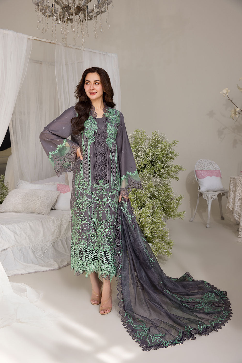 Design 3B Luxury Lawn 2025 Unstitched