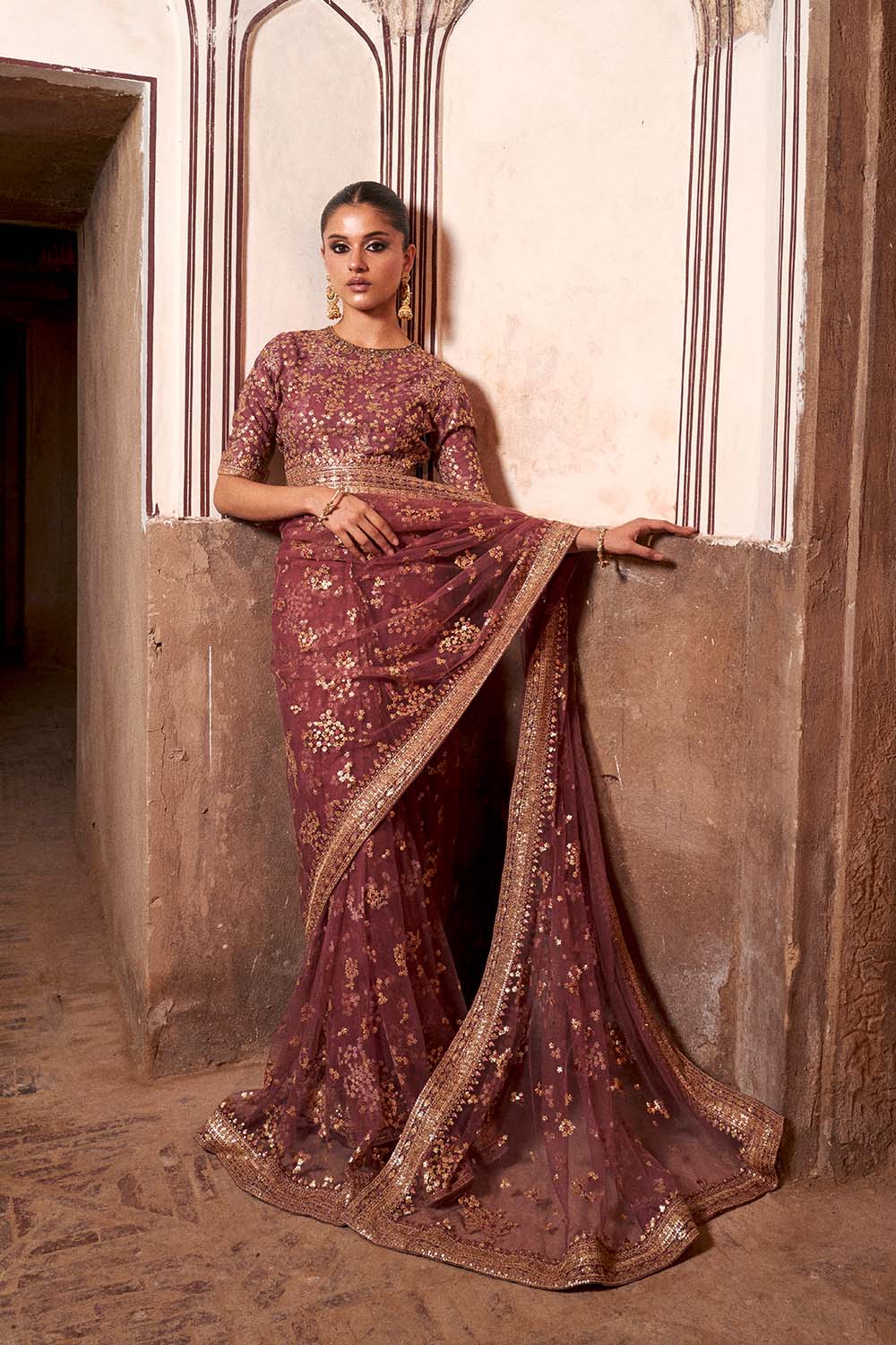 Design 07 - Fuchsia - Ranya Festive RTW '25