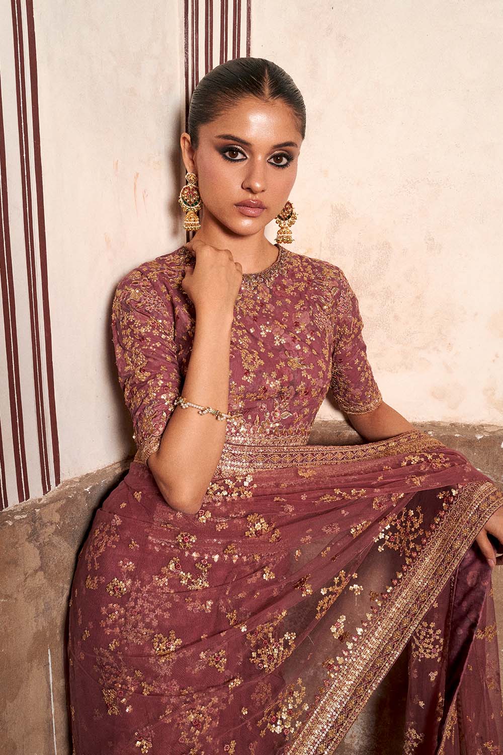 Design 07 - Fuchsia - Ranya Festive RTW '25