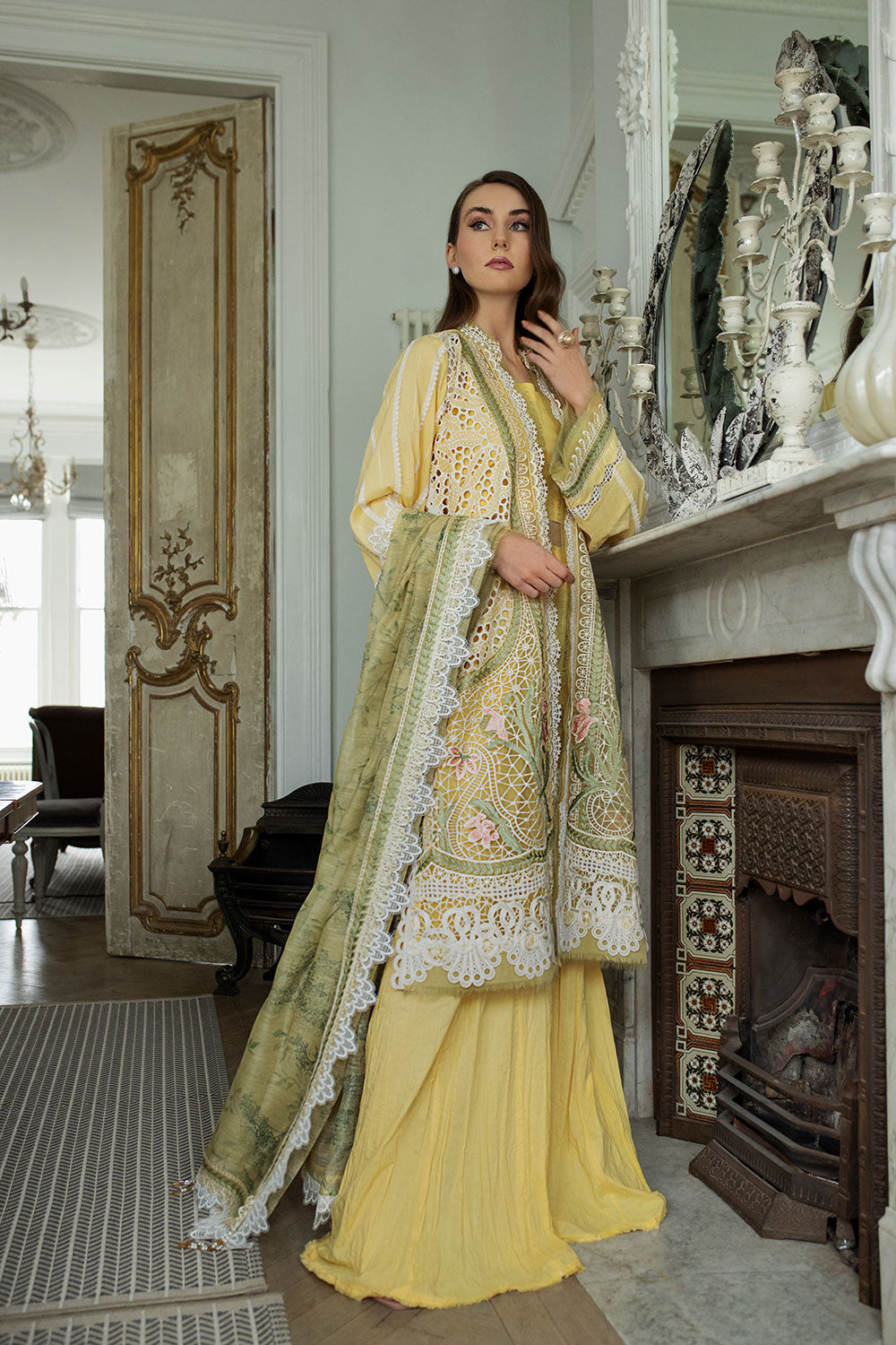 Design 11A Luxury Lawn 2024 Unstitched